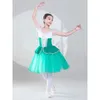 Performance de robe de gaze de ballet de porte pour enfants Little Swan Fluffy Princess 1er juin