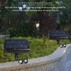 Decorazioni percorso solare a led luci da esterno lampada da prato impermeabile siptlights illuminazione paesaggio giardino decorazioni cortile lampada solare