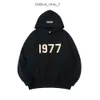 Designer Mens Hooded 1977 EssentialSpants Hoodie Gedrukte letter Pullover Sweatshirts Fashion Classic EssentiSclothing Paren EssentialTrackSuit A1 959