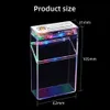 Transparent Cigarette Case With Lighter King Size 20Pcs Cigarettes Rechargeable Flameless Windproof Arc Lighter