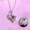 Colliers pendentifs Collier de projection photo personnalisée bijoux de femmes à la mode new vendeur à chaud collier romantique comme cadeau pour Loverswx