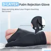 Живопись поставляет 1PC художник Ding Protective Glove для любой графической таблицы 2 пальца Антивизации как правая, так и левая перчатки Del DHQOP