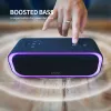 Doss Soundbox Pro Беспроводная динамика Bluetooth 5.0 Enhanced Bass Stereo Music Sound Box 20W Мощные звуки TWS Портативные динамики