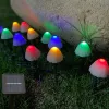 Decorazioni 1030 Luci a corde solari a LED percorso fata percorso prato paesaggio lampada da funghi giardino natalizio giardino patio ghirlanda decorazione