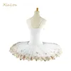 Weiße professionelle ballerina ballet tutu für Kinder Kinder Mädchen Mädchen Erwachsene Pfannkuchen Tutu Tanz Kostüme Ballettkleid Mädchen 240426