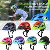 Exclusky Child Bike Helmet Visorgibile Sun Visor Regolabile UltraLight Road Mountain Kid Safety Cycling Rollers Takers 240422