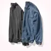 Sweats à capuche masculins Automne et hiver nouvel pull rond pour hommes lavés longs en tricot h240429