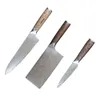 Couteau professionnel Damas Steel Chef Couteau de cuisine Damas avec boîte cadeau