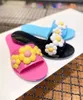 Pantofole Summer Brasile Melissaes Flip di fiori femminili Flip Girls Sweety Shoes Cool Jelly Scarpe per vacanza in spiaggia Flave Beach Female