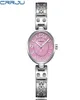 Crrju moda Watches Watches Analog Elegancki kwarc Elegancki kwarc Watch Waterproof Good Gift Lady Watch With Box8036329