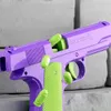 Gun Toys Model Gravity Straight Jump Toy 3D Printed Gun Non-Firing Cub Radish Toy Knife Kids Stress Relief Toy Christmas Gift T240428