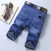 Heren jeans luxe ontwerper heren shorts jeans mannen paarse jean mode mannen dames denim shortpants slanke unisex denim broek street hiphop gescheurde jeans broek