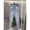 Jeans masculinos Vintage Luxo KPOP 2024 Casual Slim Jeans Spring e Autumn Ripped Style Streng