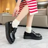 En kaliteli gerçek deri tasarımcı loafer kadın monolit loafers platformu Penny Sneaker Chunky Loafer Lace-Ups Elbise Ayakkabıları Lady Ofis Casual