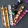 Bangle Halloween świąteczny wzór bransoletki zabawki duch dyni na nadgarstek dla dzieci dorośli prezenty urodzinowe