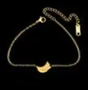 Cały 10pcllot stal ze stali nierdzewnej minimalne bransoletki bananowe dla kobiet dzieci biżuteria złoto Kolor Golor Owoc Owoc opaski dames Link7651643