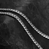 Sier New maschile e collana femminile la moda di tendenza della catena ossea di serpente italiano