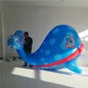 8m de comprimento (26 pés) com baleia inflável colorida de soprador com discoteca de strip for city show