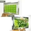 プランターポット積み重ね可能な組み合わせ壁取り付け植物屋内モジュラー垂直緑化ポッティングガーデンデコレーションQ240429