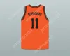 Aangepaste naam Heren Jeugd/Kinderen Detlef Schrempf 11 Centralia High School Tigers Orange Basketball Jersey 2 Top gestikte S-6XL