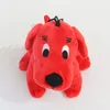 Kawaii clifford le gros chien rouge en peluche dessin animé jouet anime mignon cadeau de Noël en peluche douce pour les filles 240416