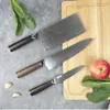 Couteau professionnel Damas Steel Chef Couteau de cuisine Damas avec boîte cadeau