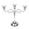 Kaarsenhouders duurzame Europese Candelabra Home Decorations Elegant Design European Style Gold Restaurant Silver veelzijdig gebruik