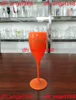 Web Promi Tik Tok PC Plastikwerkzeuge Champagner Red Bar Acrylwein Transparent Goblet Brandy Glass6170470