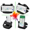 Porta del telefono dell'auto a 360 gradi Ruota Dashboard Porta di gomma Non slip MAPT da 4,0 a 6,5 pollici Porta del telefono cellulare GPS in auto