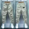 Herenbroek katoen jogger vracht heren straat kleding hiphop sport casual haute broek zomer harajuku getekend q240429