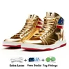 Trump T Basketball Casual schoenen The Never Surrender High-Tops Designer Shoes TS Running Gold Custom Men Outdoor Sneakers Comfort Sport Outdoor veter-up trendy TT1