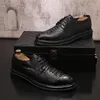 Casual Shoes Fashion Trend Black Leather Oxfords Men's Loafers formella Zapatillas Hombre