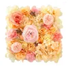 Decorative Flowers Artificial Rose Flower Wall Panel Hydrangea Peony Wedding Decoration Baby Shower Background Family Party Event