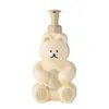 Cartoon Bear Foaming Soap Dispenser Refillable Pump Bottle Badrum Hand Sanitizers Shampoo Dusch Gel Foam Container Drop Ship 240419