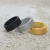 Полосы кольца недавно разработанные шириной 8 мм кольцо из нержавеющей стали титановое кольцо деформируемое сетчатое аксессуар J240429