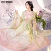 Vêtements ethniques chinois Hanfu Dress Femmes Anciennes vêtements traditionnels Set Carnival Halloween Cosplay Fairy Costume Wei Jin Dynasty Chinois Hanfu