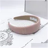 Hoofdband Groothandel Brief Letter Designer Hoofdbanden Haarband Beroemde vrouwen Girl Elasticiteit Lederen Hoofdwraps Haarhoop Hoofdkleding Haar Jood OTRFM