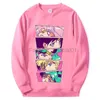 Herrtröjor tröjor Sailor Moon hoodie män kvinnor anime tjej grafisk tröja avslappnad överdimensionerade tröjor lösa nya mode harajuku streetwear d240429