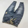 Men's Jeans Mens jeans mens ultra-thin small foot long pants casual clothing goods Q240427