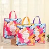 Storage Bags StoBag 12pcs Non-woven Gift Bag Flowers Fabric Tote Package Clothes Reusable Pouch Portable Holiday Party Favors