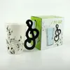 250 ml Créative Coffee Cup Ceramic Music Note Mug de violon Guitare Handle Thé Milk Piano Stave Funny Cups Novelts Gifts for Kids 240418