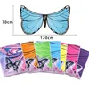 Enfants Butterfly Fairy Wings Children's Day Christmas Stage Show Wings Stage Play Show accessoires Halloween Cape