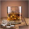 Vaser 200 datorer Simated Ice Clear Fake Square Acrylic Muber Artificial Vase Filler Faux Transparent Drop Delivery Home Garden DH1CQ