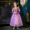 Vestido de rapunzel de niña Rapunzel