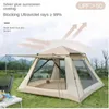 Vollautomatischer Outdoor-Zelt mit Sonnenschutz und Regen Multi-Personen schneller Öffnung Anti-Mosquito Camping 240422