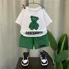 Clothing Sets Toddler Clothes Boy Set Kids Suit Summer Outing Top Shorts 2PCS For Children's 2 4 6 8 10 12 Years