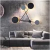 Wandlamp Moderne Led Stone Lights Luminaria Pentadeira Monkey Espelho Naast Drop Delivery Home Garden El Supplies Deco DHGEK