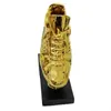 Trophée de football d'or européen Trophée de football de football Shooter Gold plaque de chaussure de chaussures de chaussures de la ligue Souveniture Cup Cup Gift Resin Crafts 240424