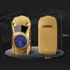 Regalo creativo personalizzato Gold Sports Auto a forma di ventilato a sigaretta di sigarette a butano itanete con orologio