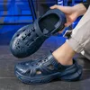 Slippers Big Taille 47 Anti-odor d'été et les glissades antidérapantes perforées à l'usure